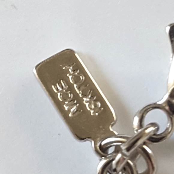 18k White Gold Plated Necklace NEW 💎 - Picture 6 of 9